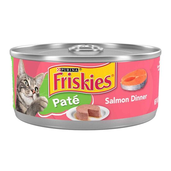 Purina Friskies - Pâtée pour Chat - Dîner au Saumon - 156 g (5,5 oz)